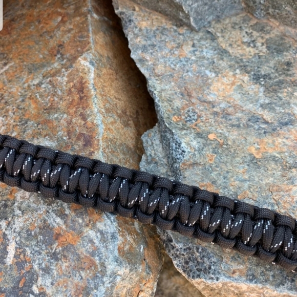 Paracord Handle Wide Mouth Water Bottle Accessorie - Picture 7 of 9